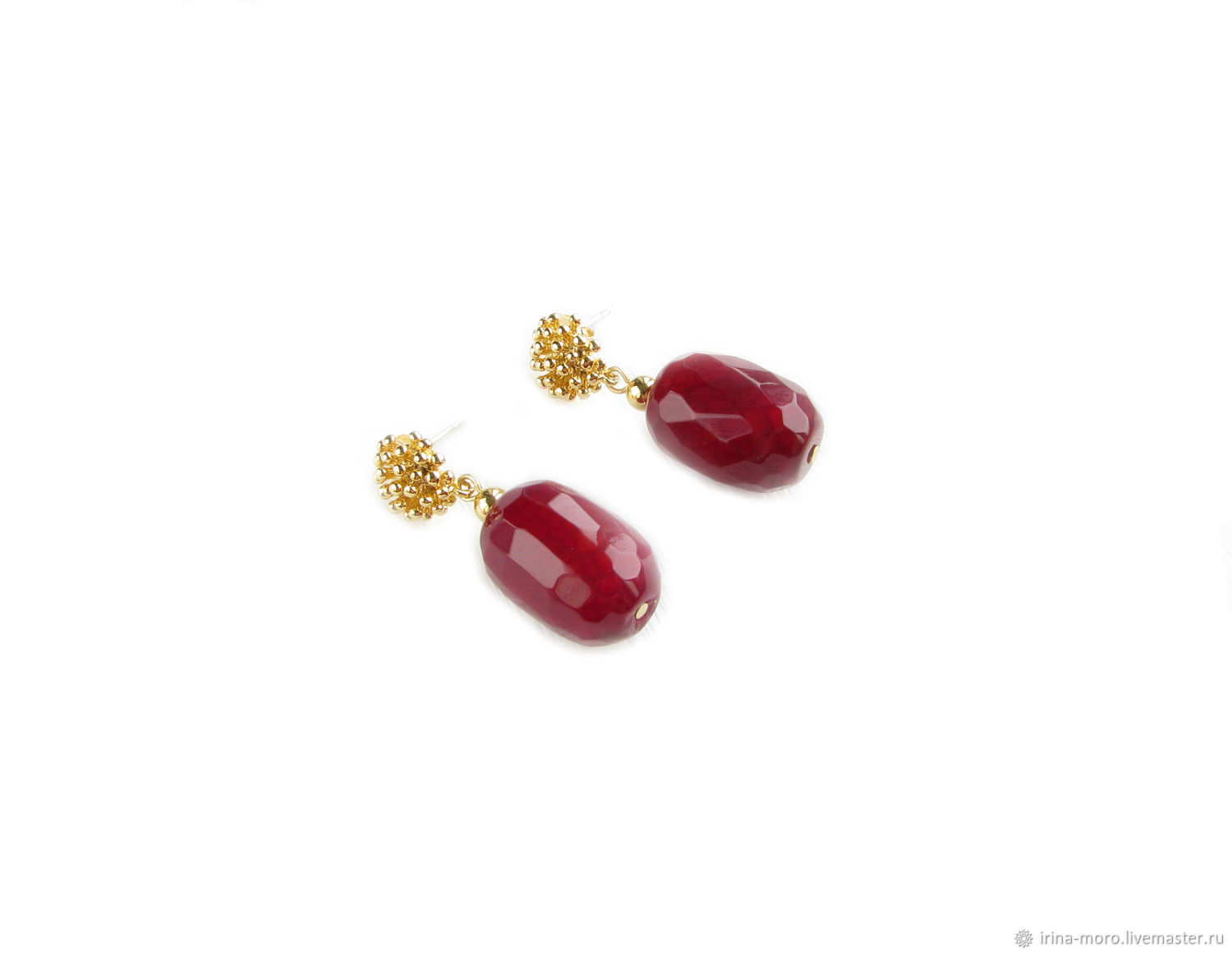 Agate earrings, handmade agate earrings, natural stones, Earrings, Moscow,  Фото №1