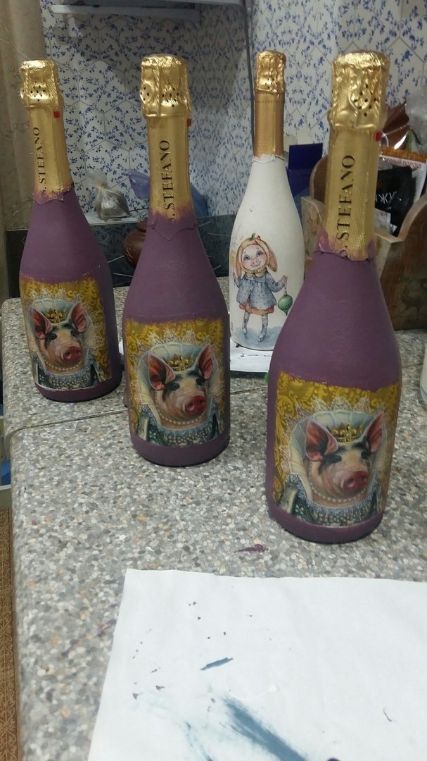 Новогоднее шампанское