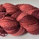 Дундага 6/2 розовое бордо. Пряжа. time_yarn. Интернет-магазин Ярмарка Мастеров.  Фото №2