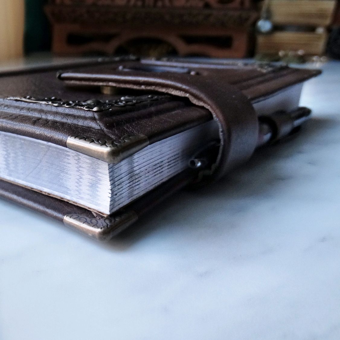 Именной рельефный ежедневник из натуральной кожи – заказать на Ярмарке ...