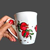 Чайник заварочный керамический,ручная роспись"Цветы"Чайник заварочный