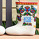 Pair of personalized boots, Felt boots, Moscow,  Фото №1