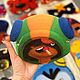 Маски из фетра БРАВЛ СТАРС BRAWL STARS. Реквизит для аниматоров. R.E.K.V.I.Z.I.T (littlemonkeys). Интернет-магазин Ярмарка Мастеров.  Фото №2