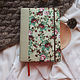 Notepad with fabric cover / A5 / Sketchbook / Diary. Sketchbooks. Twinkling Threads. Online shopping on My Livemaster.  Фото №2