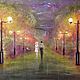 "После дождя" 50х70 живопись на холсте, Картины, Москва,  Фото №1