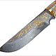Order Gift knife made of Damascus steel z784. zlatiks2. Livemaster. . Knives Фото №3