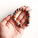 Bracelet with natural stones sodalite and agate JI. Bead bracelet. florispb. Online shopping on My Livemaster.  Фото №2