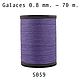 Нить для кожи круглая вощеная, полистер Galaces 059 толщина 0.8 mm, Нитки, Белгород,  Фото №1