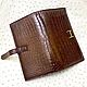 Vertical wallet, made of genuine crocodile leather. Purse. SHOES&BAGS. My Livemaster. Фото №5