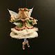 Needle felted angel with bell, Felted Toy, Milan,  Фото №1