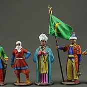 Куклы и игрушки handmade. Livemaster - original item Tin soldier 54mm. Hand painted. Set of 5 pieces. Turki. Handmade.
