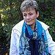 Заказать ПОДАРОК шифоновый  шарф батик ручная роспись кобальт. BatikStyle. Ярмарка Мастеров. . Шарфы Фото №3