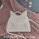 Сумочка из акриловых бусин для девочки . Клатчи. Mmalchivetskya-bags. Ярмарка Мастеров.  Фото №5