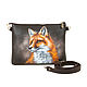 Bag-Clutch 'Sly Fox ', Clutches, St. Petersburg,  Фото №1