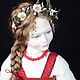 Фарфоровая кукла «Любава». Интерьерная кукла. Наталья Коржуева (Korzhueva). Ярмарка Мастеров.  Фото №5