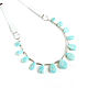 Order Amazonite necklace, necklace with Russian amazonite leather 'Mystery'. Irina Moro. Livemaster. . Necklace Фото №3