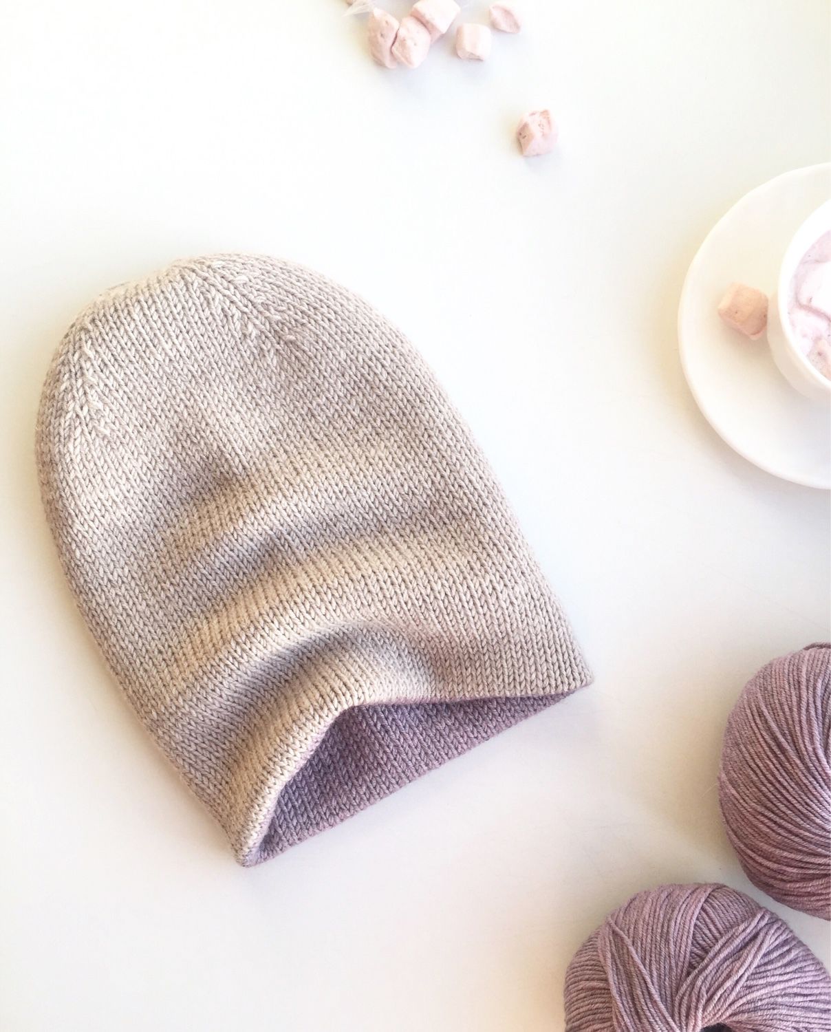 Double cap 100% Merino knitted Baby, Caps, Kazan,  Фото №1