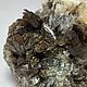 Drusos: Axinita con clorita y calcita, 55 gr. RUSIA, Druse, Krasnodar,  Фото №1