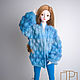 Copy of Copy of Blue Knitted Dress for Smart Doll, Dollfie Dream, 1/3 BJD. Clothes for dolls. Stylish clothes Fairy Tale by Irina. My Livemaster. Фото №13