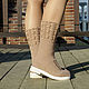 Summer boots-transformers ' Kristina'. High Boots. KnittedBoots. My Livemaster. Фото №5