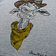 Футболка "Steampunk giraffe". Футболки. Goreva Hand Made (Горева Светлана) (handmade-by-pil). Интернет-магазин Ярмарка Мастеров.  Фото №2