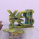 Cash Magnet: Figurine of money symbols, a symbol of money. Money magnet. Author's sculpture decor. My Livemaster. Фото №5