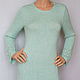 Dress Merino-mohair (superkid) 'Green lily', Dresses, Moscow,  Фото №1