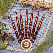 Материалы для творчества handmade. Livemaster - original item A set of Hooks for knitting (7pc 4-10#3. Handmade.