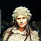 Шапка "Ёжик". Береты. Анна Лесникова      Les accessoires. Интернет-магазин Ярмарка Мастеров.  Фото №2
