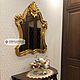 Заказать Зеркало в резной раме из массива дерева 100х80 см. Zerkala.market. Ярмарка Мастеров. . Зеркала Фото №3