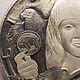 Gifts: the girl with a coin. Souvenir coins. Artur. Online shopping on My Livemaster.  Фото №2