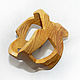 Bracelet made of wood 'Cubism' (ash), Hard bracelet, Krasnodar,  Фото №1