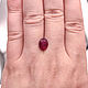 2.94 ct. Рубин овал. Мадагаскар + гемм. заключение. Кристаллы. Зов Камня - магазин украшений. Ярмарка Мастеров.  Фото №6