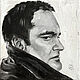  Квентин Тарантино портрет маслом на холсте 20х20см. Картины. Художница Мария Роева (MyFoxyArt). Интернет-магазин Ярмарка Мастеров.  Фото №2