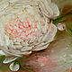 Oil painting 'White peony'. Pictures. yuliabogun. Online shopping on My Livemaster.  Фото №2