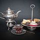  Silver Cake Platter, Dish, Moscow,  Фото №1