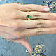 1.10 Carat Natural Emerald Ring, Solid Gold Emerald Ring, Emerald Ring. Rings. JR Colombian Emeralds (JRemeralds). Online shopping on My Livemaster.  Фото №2