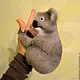 Заказать Войлочная игрушка "Коала". Гладкая Ольга  (Gladoart). Ярмарка Мастеров. . Войлочная игрушка Фото №3