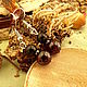 Серьги с нуумитом и гранатом, Серьги классические, Екатеринбург,  Фото №1