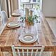 Solid wood dining table, SUNDAR, 2 meters. Tables. MyLoftMe. My Livemaster. Фото №5