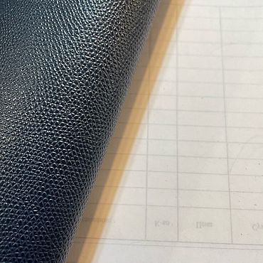 Материалы для творчества ручной работы. Ярмарка Мастеров - ручная работа Кожа крс сафьяно т. Синий Alpin . Италия. Handmade.