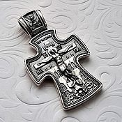 Украшения handmade. Livemaster - original item cross: Orthodox - 925 silver.. Handmade.