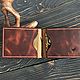 Зажим для денег / купюр «Агами +» (WAX Cognac). Зажимы. Дмитрий Соловьев | MILARIS Leathercraft. Ярмарка Мастеров.  Фото №5