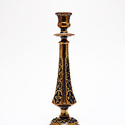 Для дома и интерьера handmade. Livemaster - original item A tall candle holder - for a church candle. Handmade.