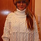 Lana del suéter de punto Blanco de la guadaña', Sweaters, Ekaterinburg,  Фото №1