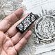 Винтаж: Антикварная французская брошь из целлулоида с марказитами, 1930е годы. Броши винтажные. BERËZA ANTIQUES. Ярмарка Мастеров.  Фото №4
