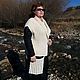 Жакет черное и белое. Кардиганы. HANDMADE от  Светланы. Интернет-магазин Ярмарка Мастеров.  Фото №2