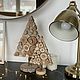 a Christmas tree made from small slices. Tree. Lumber Home. Online shopping on My Livemaster.  Фото №2