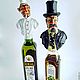 Wild West-composición de 4 tapones decorativos para botellas. Movie souvenirs. Art Branch Org (ArtBranchOrg). Ярмарка Мастеров.  Фото №4