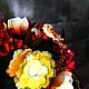 Order Bouquet lamp 'colors of autumn'. Elena Krasilnikova. Livemaster. . Nightlights Фото №3